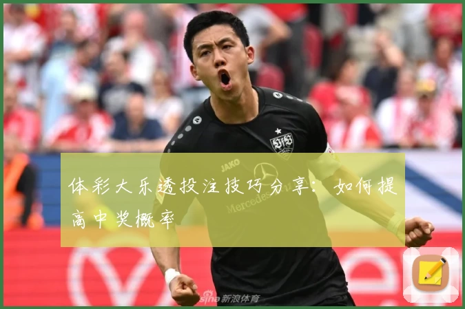 体彩大乐透投注技巧分享：如何提高中奖概率